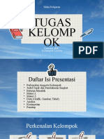 Presentasi Tugas Kelompok Minimalis Estetik Biru Langit Dan Awan