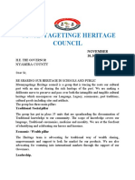 Mwanyagetinge Heritage Council Gova Nyamira