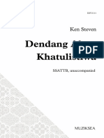 KEN STEVEN Dendang Alam Khatulistiwa (SSATTB) - PERUSAL