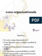 Etica Organizationala