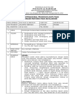 5 Sop Paud Pertolongan Pertama Pada Kecelakaan