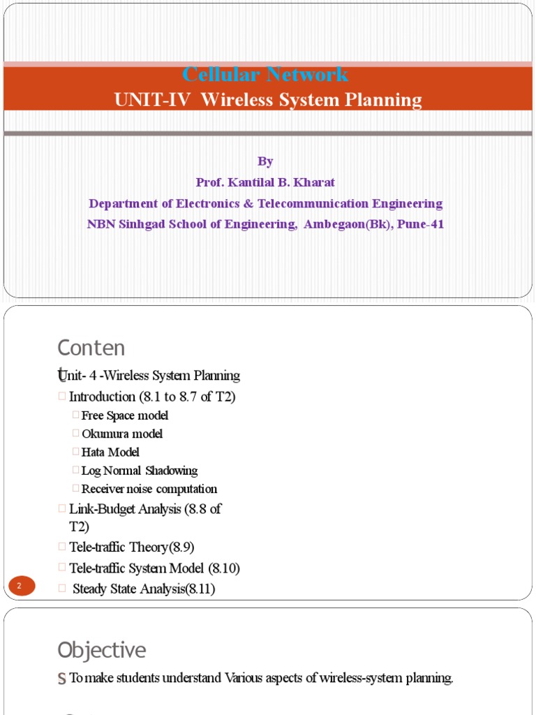 Critical Factors in Wireless Network Planning | PDF | Radio ...