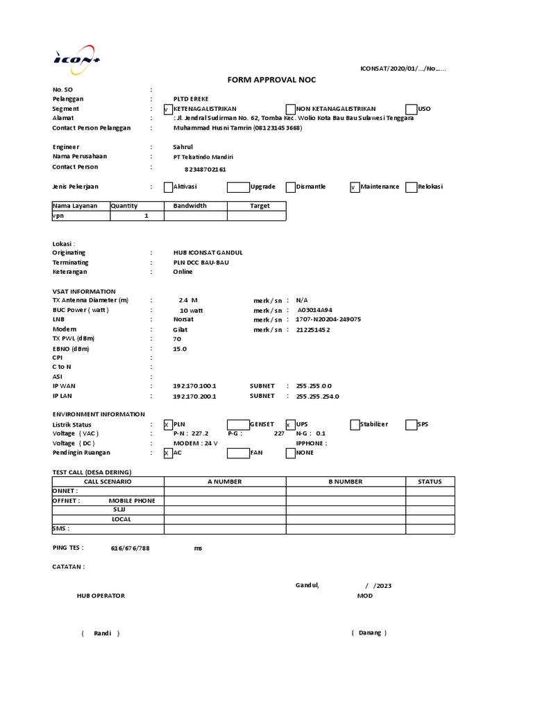 NOC Approval PDF Engineering