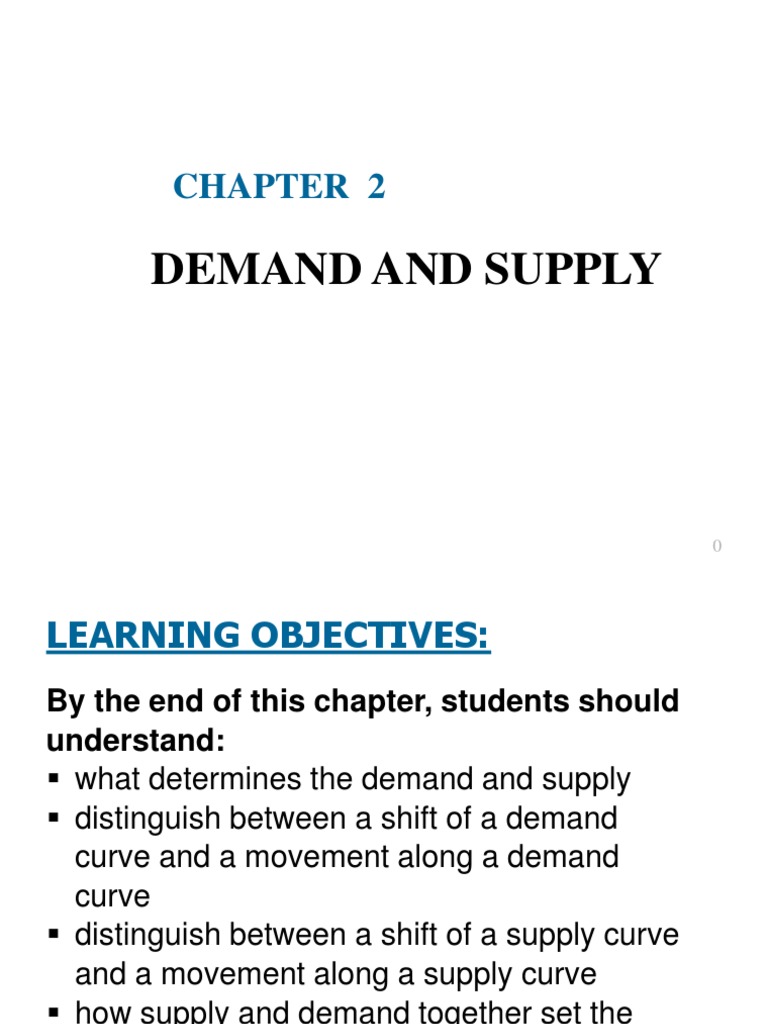 Demand and Supply Fundamentals | PDF | Demand | Price Elasticity Of Demand