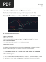 RSI Divergences Cheat Sheet | PDF