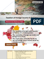 Session 5 Taxation Foreign Source Income M Shaheryar