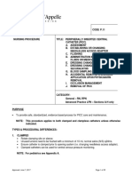 PICC Procedure