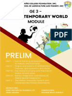 Ge 3 - Prelim Module