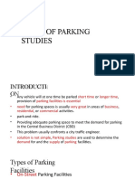 Parking Studies..
