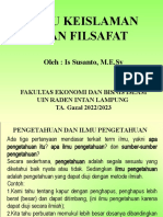 1.5 Ilmu Keislaman Dan Filsafat