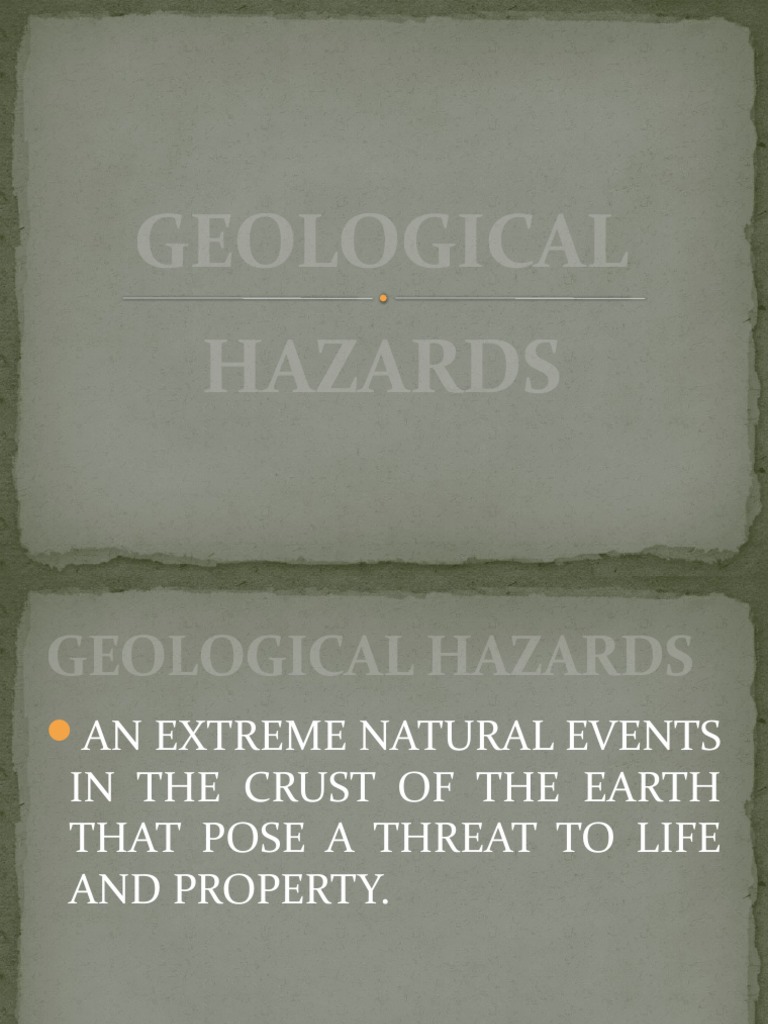 Drrr Geological Hazards Download Free Pdf Earthquakes Volcano