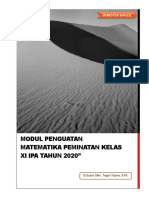 Modul Matematika Peminatan Kelas Xi Ipa