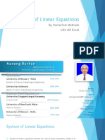 UTHM - System of Linear Equations