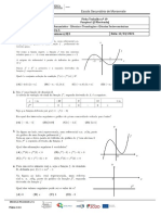 Ficha de Trabalho 19 - 2 Derivada