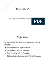 4.PLC I-O Devices and Peripherals