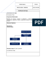 Perfil de Cargo Farmaceutico Titular