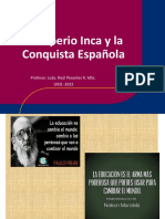 El Imperio Inca y La Conquista Española