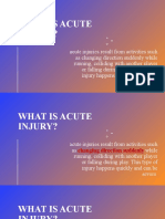 Chronic Injury