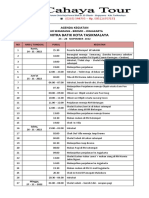 Jadwal Perjalanan