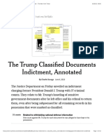 The Trump Classified Documents Indictment, Annotated - The New York Times