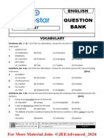 English Proficiency Question Bank