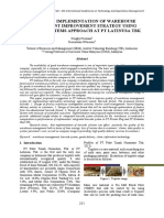 Design and Implementation of Warehouse Management Improvement Strategy Using Barcode Systems Approach at PT Latinusa TBK