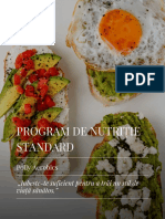 Program de Nutriție Standard Ticala Ana Paula
