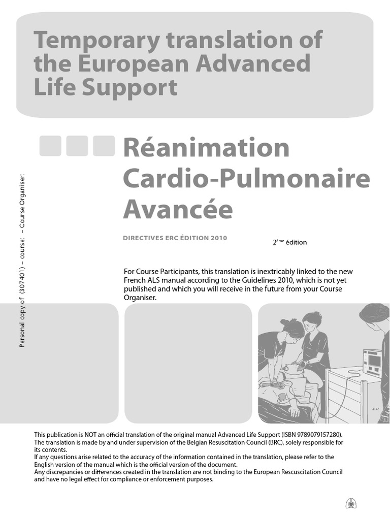 Advanced Life Support Guide | PDF