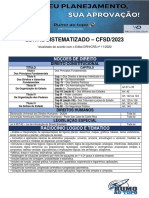Edital Sistematizado CFSD 23