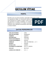 CURRICULUM VITAE Leon Dominguez Alberto