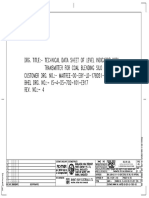 Technical Data Sheet of Level Indicator With Transmitter For Coal Blending Silo