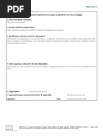 EASA Form 4 Instructions for Foreign Part 145 | PDF | Federal Aviation ...