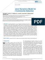 A Modified Distance Dynamics Model For Improvement