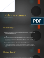 3 Relative Clauses