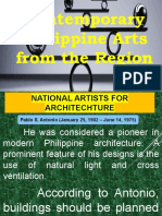 Cpar Slide2 M2a National Artists For Architechture