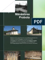 Proiect. Mănăstirea Probota