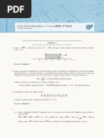 Prova Final de Matem Atica - 3. º Ciclo (2022, 2. Fase) : Proposta de Resolu C Ao