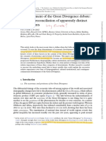 Week One - A Reassessment of The Great Divergence Debate