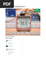 Arduino TEA5767 FM Radio Receiver