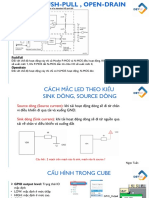 (STM32 Cơ bản) Buổi 2 Phân tích GPIO GPIO PushPull, GPIO Opendrain GPIO INPUT - Chống nhiễu nút nhấn