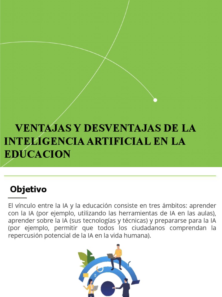 Ventajas y Desventajas de La Ia en La Educacion | PDF | Inteligencia ...