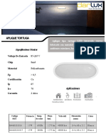 FT2,3 - Aplique Tortuga LED 15W (Darlux) Item 2 y 3