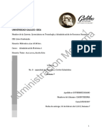 Tarea - 6 - Semana 7 - Capacidad de Procesos y Control Estadisticos de Proc. - Administracion Moderna 1