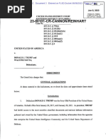 Trump Indictment Document 23-CR-80101-AMC