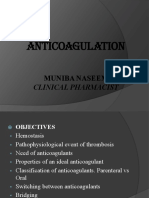 Anticoagulation Overview