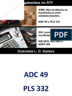 Julgamentos No STF - ADC 49 e ADI 5835