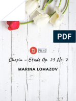 Chopin - Etude Op 25 No 2 - Marina Lomazov - Tonebase Piano Annotated Edition