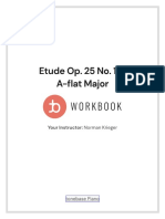 Chopin - Etude Op. 25 No. 1 - Norman Krieger - Tonebase Annotated Edition