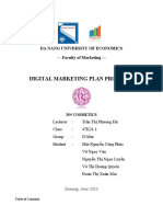Digital Marketing Plan Proposal