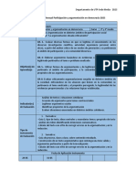 Planificacion Participacion y Argumentación, Junio